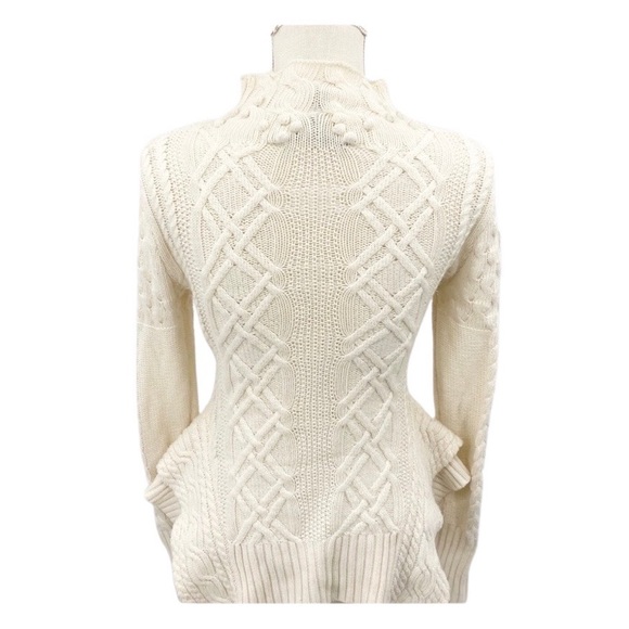 🚨FINAL SALE🚨BCBGMaxAzria Cable Knit Maylin Turtleneck - Picture 7 of 9